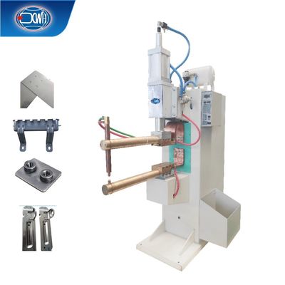 سعر جيد آلومنيوم Dc مروحة الحراسة Spotwelding المقاومة قفص ذراع طويلة نقطة لحام آلة عبر الإنترنت