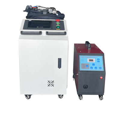 CNC الصغيرة المحمولة الألياف الليزر آلة لحام 1500W المحمولة