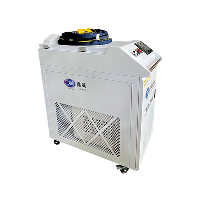آلة قطع لحام ألياف الليزر المعدنية الصغيرة المحمولة 1kw 1000w