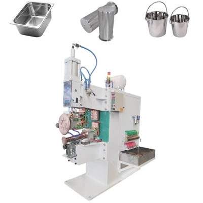 سعر جيد Galvanized Stainless Steel Fuel Tank Aluminum Rolling Side Seam Welding Machine الانترنت
