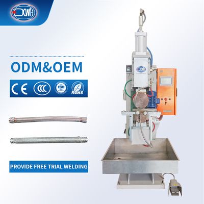 سعر جيد Circular Continuous Roller Resistance Welder Seam Welding For Faucet Connector عبر الإنترنت