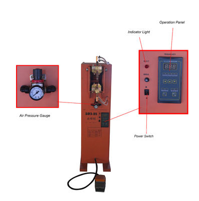 DN25 المقاومة 25KVA الروك ذراع آلة لحام بقعة القدم تعمل