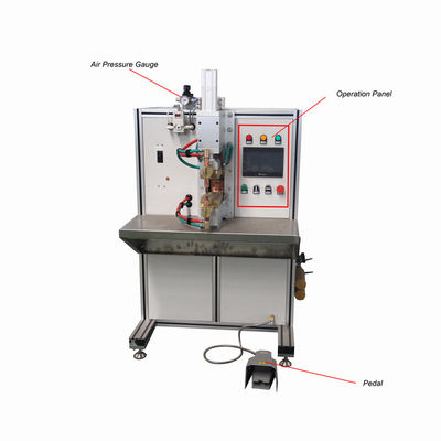 ISO الجدول آلة لحام البقعة ، AC بقعة لحام 80mm القطب السكتة الدماغية